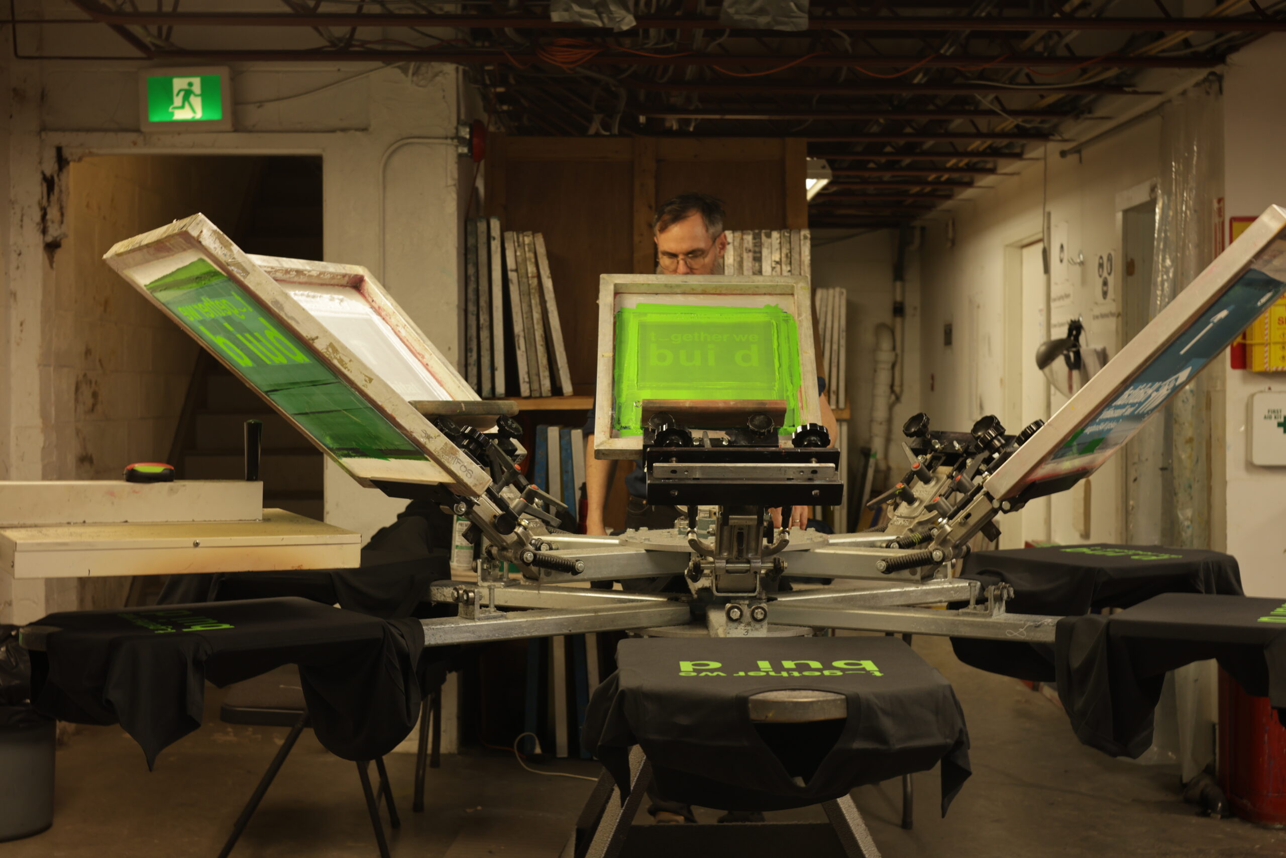 Centre[3] studio printing session